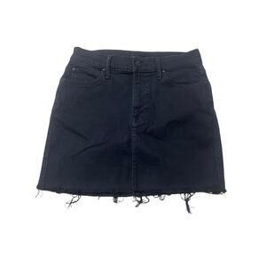 Mother Black Jean Skirt Size 29